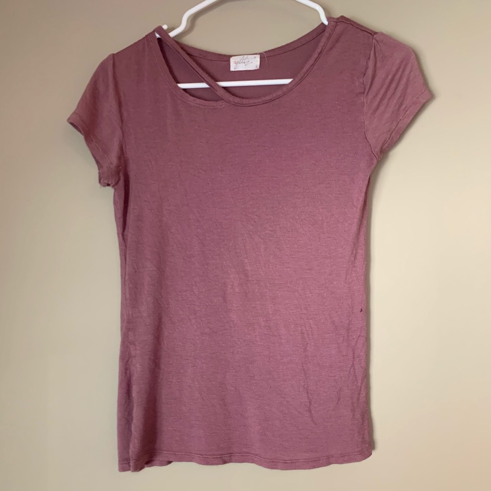 Faded pink Glitz blouse